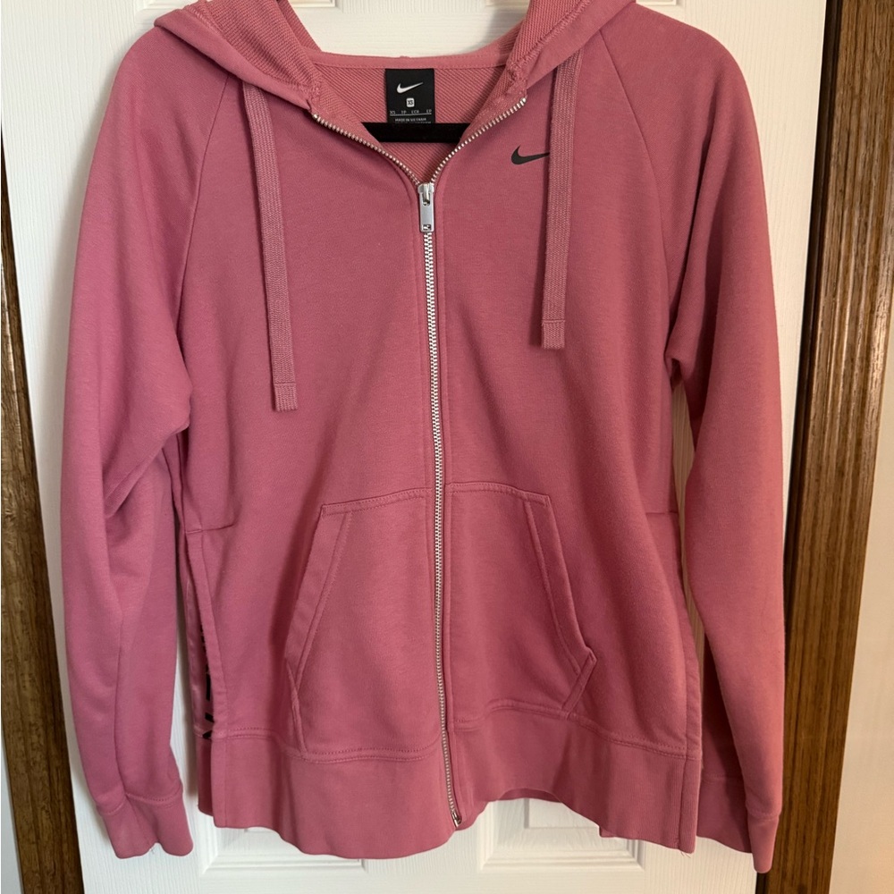 Nike Women's Pink Hoodie Jacket